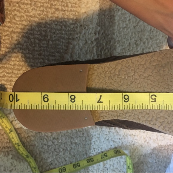 The SAK leather stud combat boots brown 6.5 copper - Picture 8 of 9